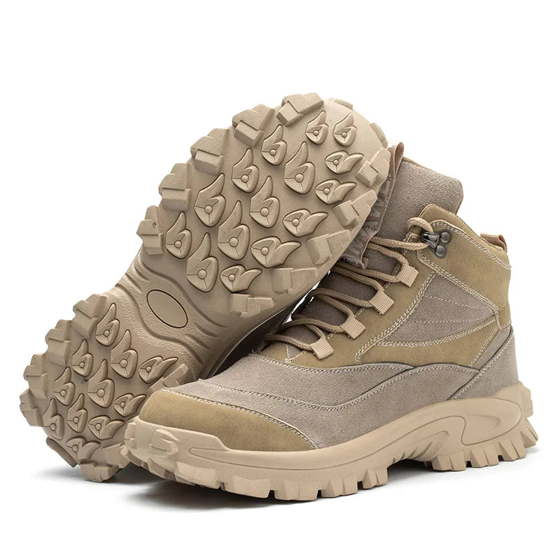 Customized LOGO OEM Steel Toe Shoes Construction Work Boots Safety Shoes for Men's Worker