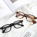New Arrivals Vintage Square Women Men Anti Blue Light Filter Acetate Eyeglasses Frames
