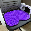 Wholesale Comfortable Honeycomb Design Gel Seat Cushion for Office Chair TPE Made with Cooling Lumbar Pillows & Seat Cushions