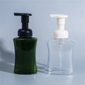 Factory Direct Supply 250ml 8oz Empty Foam Pump Bottles Square Liquid Soap Dispenser Foaming Face Wash Bottle Black Pump
