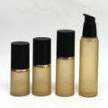 Skincare Cream Plastic PP Airless Lotion Spray 15ml 20ml 30ml 50ml 80ml 100ml Matte Airless Pump Bottle Frosted for Serum Cream