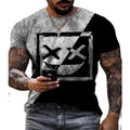 Men's Basic Classic Everyday T-Shirt Comfortable Crew Neck Short Sleeve Solid Pattern 150 Grams Printed T-Shirts