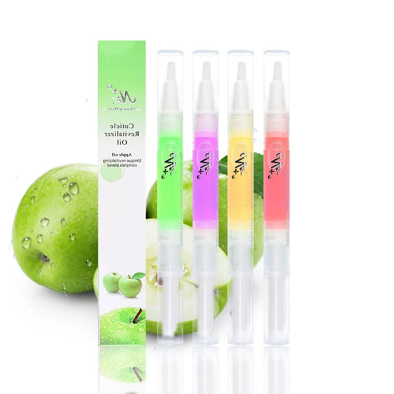 Flavors 3ML Nail Cuticle Oil Nutrition Oil Pen Revitalizer Oil for Finger Skin Care