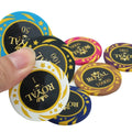 Wholesale Low Moq 14g Clay Roayl Poker Chips Crown 40mm Diameter with Premium Sticks Custom Design Accept for Casino Gambling