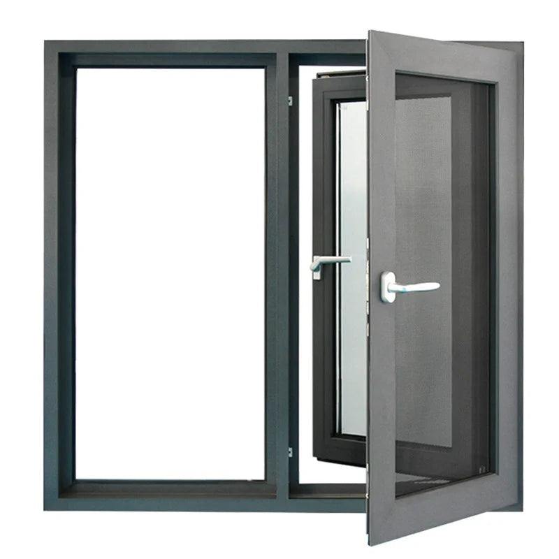 Good Quality Aluminum Alloy Insulated Double Glass Sliding Window