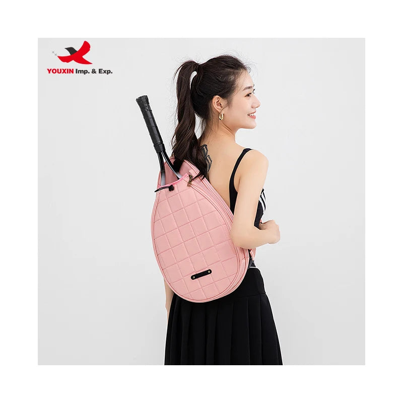 Manufacturer Supplier Water Resistance Wear Resisting Badminton Racket Bag Outdoor Sport Bag Single Shoulder Tennis Sports Bag