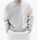 Winter New Design Male's Clothing Men's Plain Color Hoodie Sweater Pullover