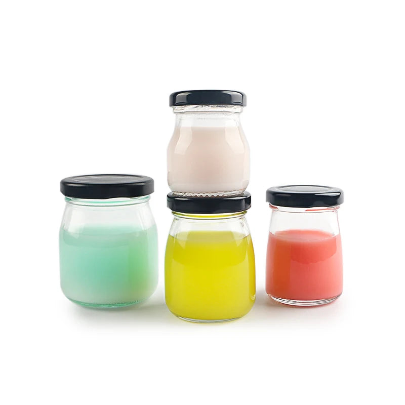 50ml 100ml 150ml 200ml Replacement Pudding Yogurt Jelly As Wedding Favor Jars Honey Pot