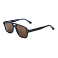 2024 Retro Double Bridges Square Safety Glasses Fashion Tac Lens Sun Glaees Shades Uv400 Trending Acetate Glasses Sunglasses Men