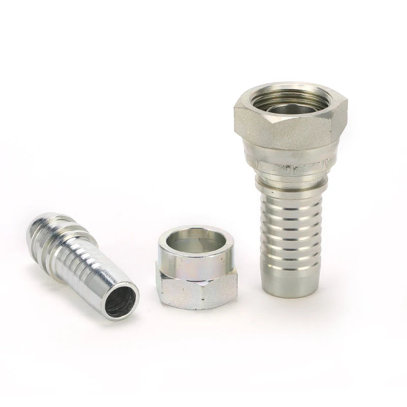 BSP Female Multi Hydraulic Hose Fitting Carbon Steel High Pressure