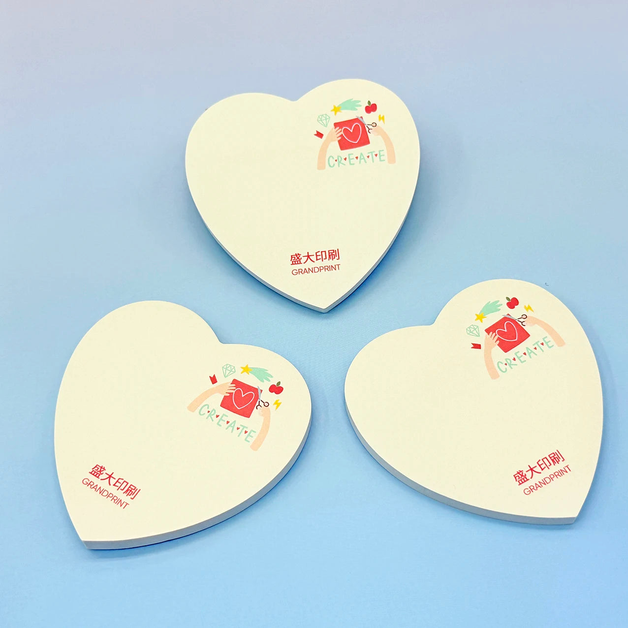 High-Value Cute Memo Sticky Notes for Office School Use for Diary Message Writing Made Quality Cardboard Offset Paper Just Bill