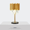 Nordic Decorative Study Room Bedroom Modern Lamps Glass Crystal Desk Lamp Tiffany Style Table Lamps Art Glass Shade