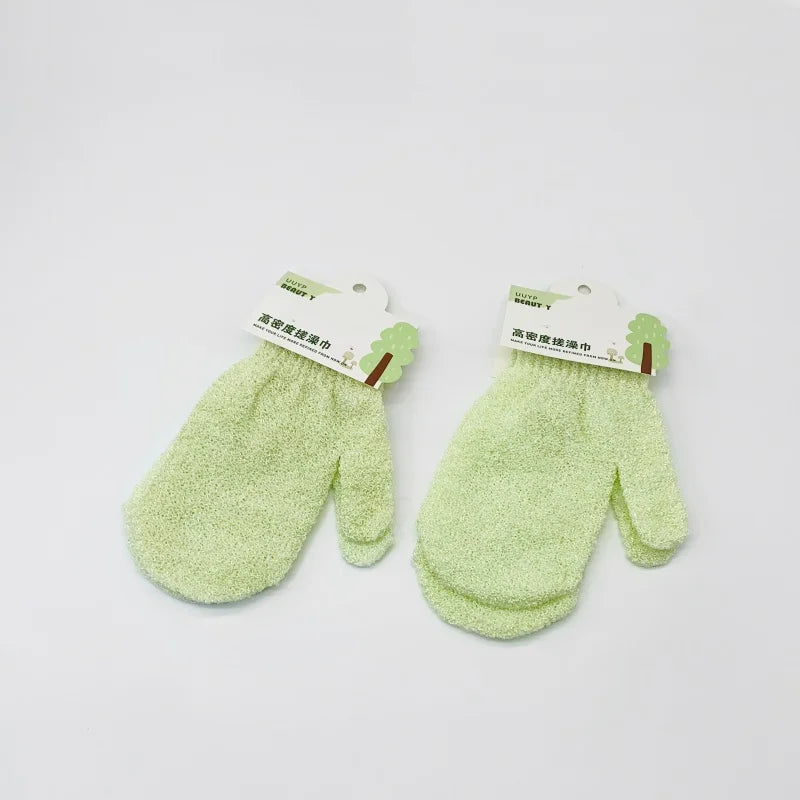 High Quality Bath Gloves Body Spa Massage Custom Logo Wholesales Dead Skin Remover Exfoliating Dehumidifying Mitt Scrubber