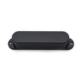 Smooth Electric Guitar ST Single Coil Pickup Sealed Cover Solid ABS Pickup Cover 82.5x17.8x15.5mm Black