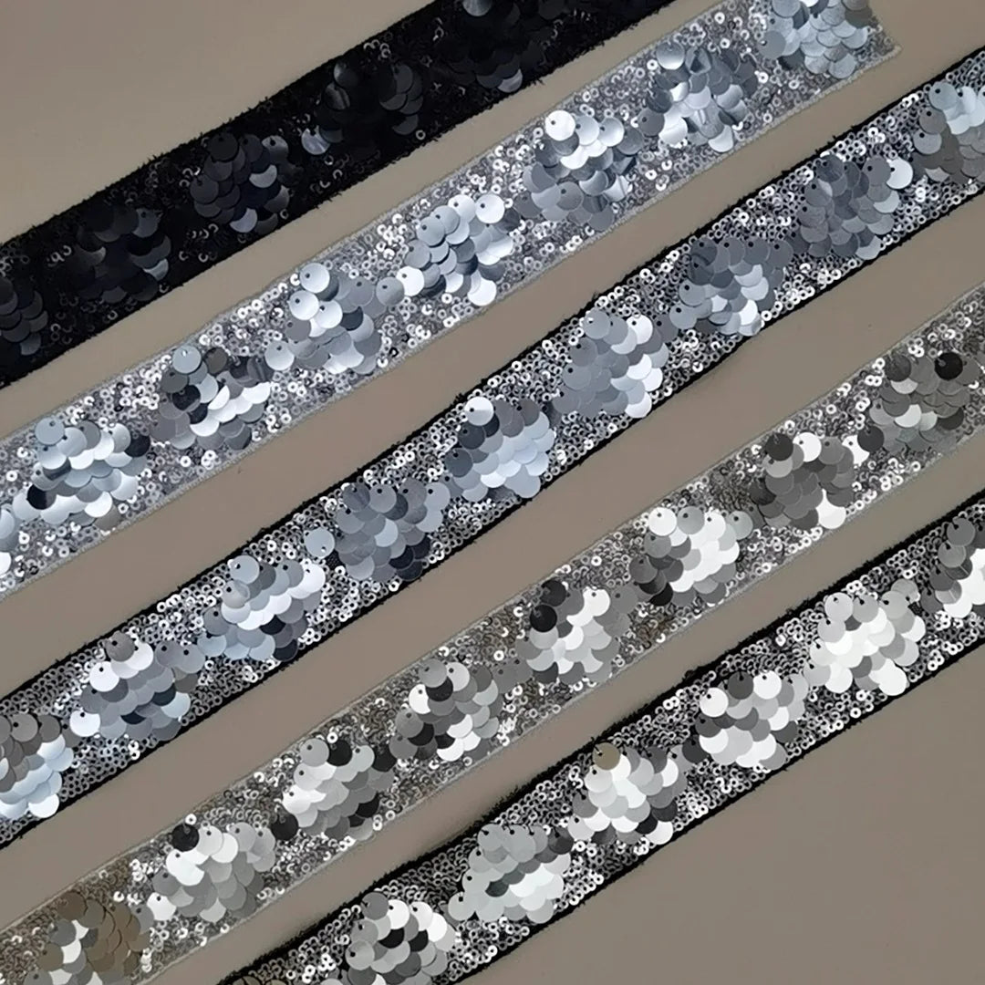 JFL076Factories Wholesale 3+6 Beads Sequins High Temperature Beads Lace Wedding Dress Headwear Hats Pajamas Clothing Accessories