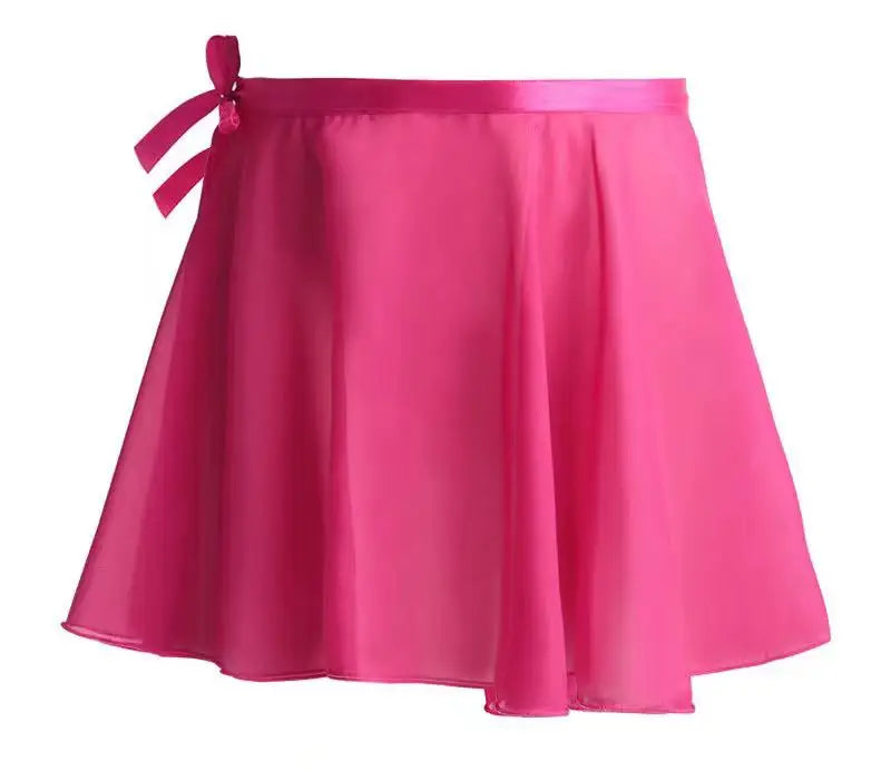 Girls Ballet Dance Chiffon Wrap Skirt Ballerina Dress Wholesales