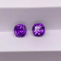 Factory Direct Sales Artificial Experiment Synthetic Cultivation Color Treasure Purple Blue Treasure Bare Stone