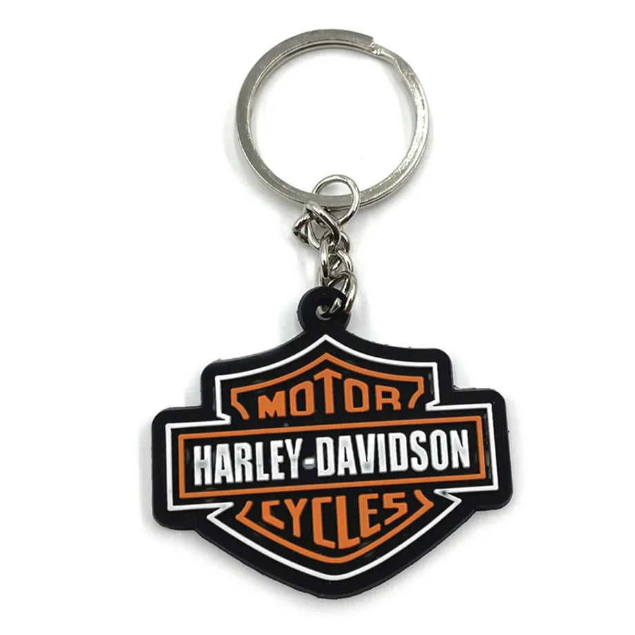 Wholesale Customized logo Personalized Circle Shaped 2D 3D Soft Pvc Plastic Rubber Keychain Pvc Tag