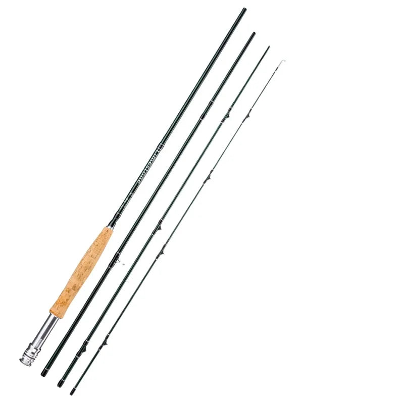 #6 #8 OEM Acceptable 4 Piece Carbon Fiber Spey Fly Fishing Rod De Pesca Fast Action Fly Fishing Rod Fliegenrute
