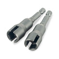 65mmSlotted Socket Wing Nuts Drill Bit Electric Screwdriver Wrench Tools Set with 1/4" Hex Shank