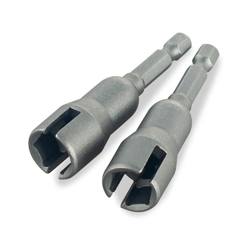 65mmSlotted Socket Wing Nuts Drill Bit Electric Screwdriver Wrench Tools Set with 1/4" Hex Shank