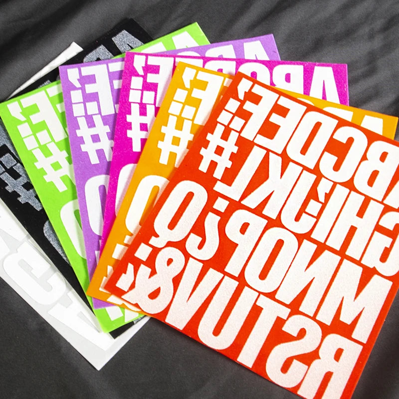 Custom 3D Logo Flocking Sticker Heat Transfer Printing Method for 3D Effect on T-Shirts