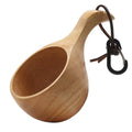 Backpacking Hiking Travelling Accessories Scandinavian Style Kuksa Premium Wood Cup