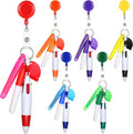 HOT SELL Factory Wholesale Colorful Nurse Retractable  Badge Holder Colorful Plastic Badge Reel with Pen Set