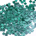 6mm 8mm 10mm Natural Green Malachite Blue Red Black Agate White Shell Clover Four Leaf Clover Stone Clover for Jewelry Bracelet