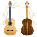 Aiersi Brand 39 Inch All Solid Hauser Guitar with Santos Back&side Traditional Spanish Classical Guitar