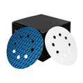 125mm Sanding Discs 120 Grit Hook & Loop Sandpaper Anti Clogging Rhombus Sanding Disc for Random Orbital Sander