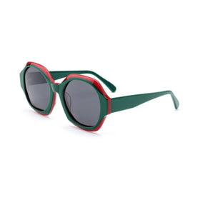 Deluxe DONGJUN Model 1193 Unisex Acetate Sunglasses Photochromic Lenses Handmade Square Thick