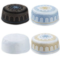 Fashion Muslim Men Prayer Hats Cotton Embroidery Leisure Saudi Arabia Islamic Hat