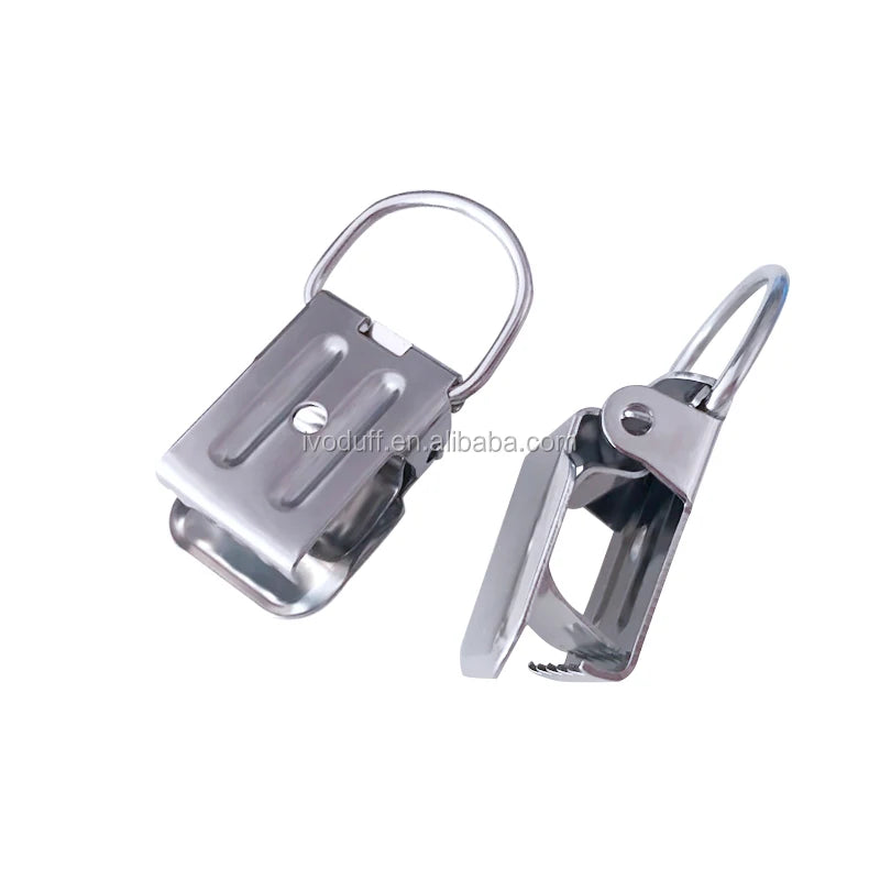 Ivoduff Supply Heavy Stainless Steel Suspender Clip