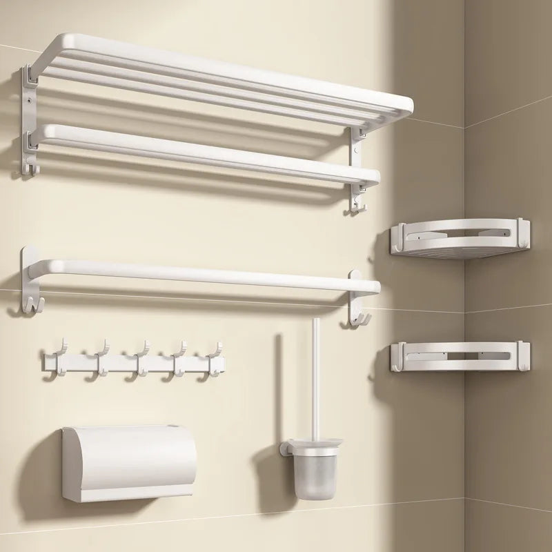 Bathroom 6-piece Storage Rack Set