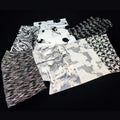 Silvery Double Sides Reflective Stretch Fabric High Visibility Silver Grey Retro-reflective Print Reflex Materials for Backpack