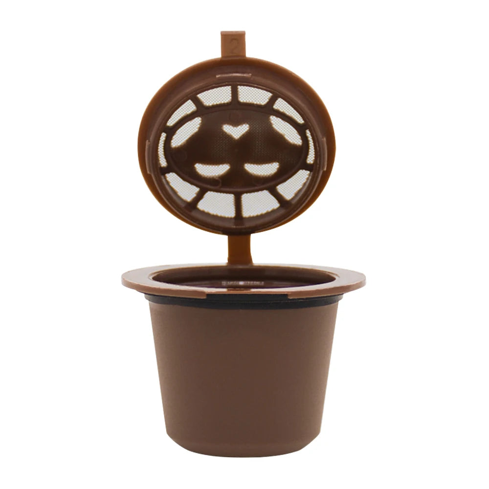 3pcs/lot Reusable Refillable Coffee Capsule Filters for Nespresso Filter Pod Icafilas Nespresso Capsule