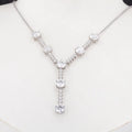 Starsgem Fine Jewelry 18k Solid Gold  Moissanite Necklace Pendants Women Jewelry for Gift