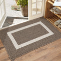 Customized Logo Doormat Factory Home Decorative Entrance Welcome Front Door Mat Washable Polypropylene Cushioned