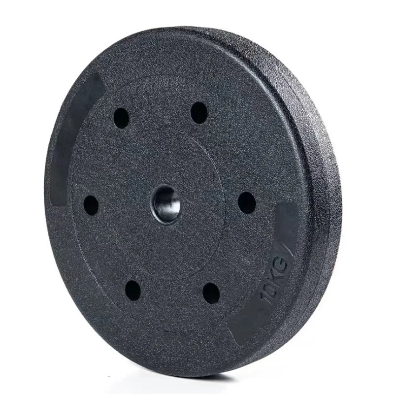 Budget Friendly Cement Dumbbells Non Slip Coated Weight Dumbbells for Home Gym Beginners Strength Training