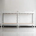 2025 Hot Selling Modern Design Metal Dormitory Bed Strong Bunk Bed for Adults for Home Bedroom Hotel or School