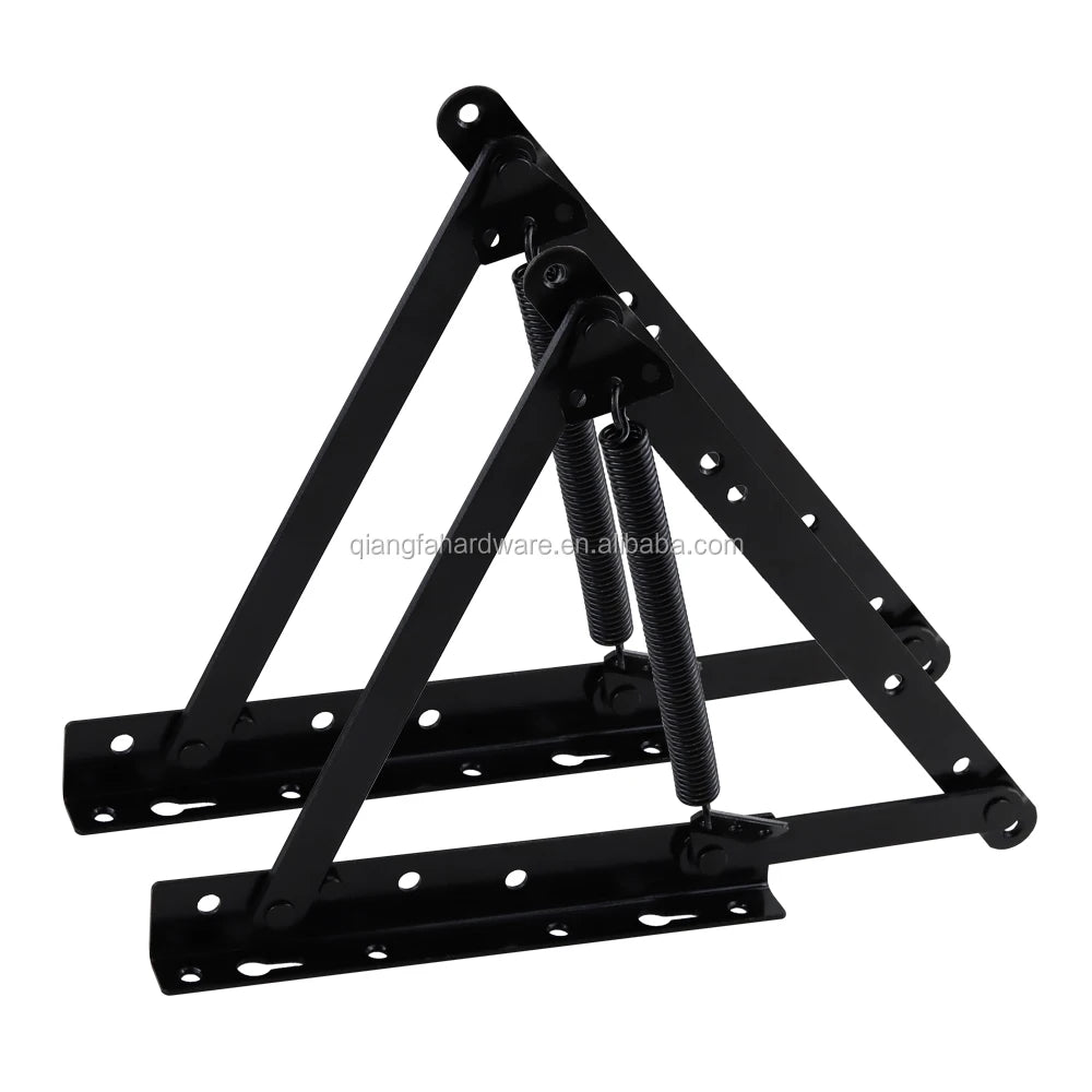 Folding Metal Storage Spring Hinge  Sofa Bed Storge  Lift up Mechanism With Springs  Heavy Durable Bed Hardware