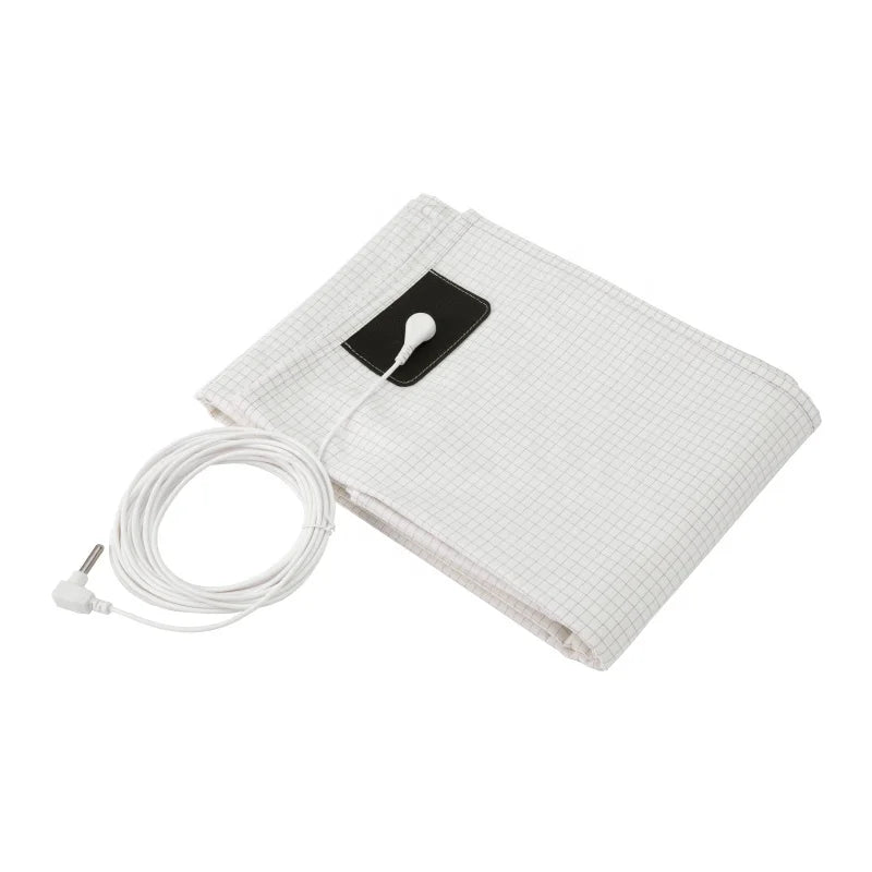 Custom logo Grounded Anti-static Grounding king Earthing Flat Sheet 203 X 192 cm