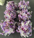 Realistic Artificial Flower Ball Wedding Centerpiece Arrangement for Christmas New Year Wedding & Entrance Decoration Ideas