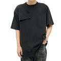 2026 Custom American Hollow Out T Shirt Short Sleeve Crew Neck Senior Men T Shirts Casual Wear