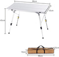 Woqi Folding Laptop Table 2020 New Design BBQ Picnic Portable Foldable Camping Table