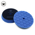 Customizable Blue Hexagon Pattern Rotary Buffing Pad Special Sponge Polishing for Car Bodies OEM Supported