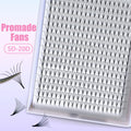 Promade Lash Extension Fans Cc Curl Thin Root Pointy Base Eyelash 6D Premade Volume Fans Wispy Mega Volume Extension