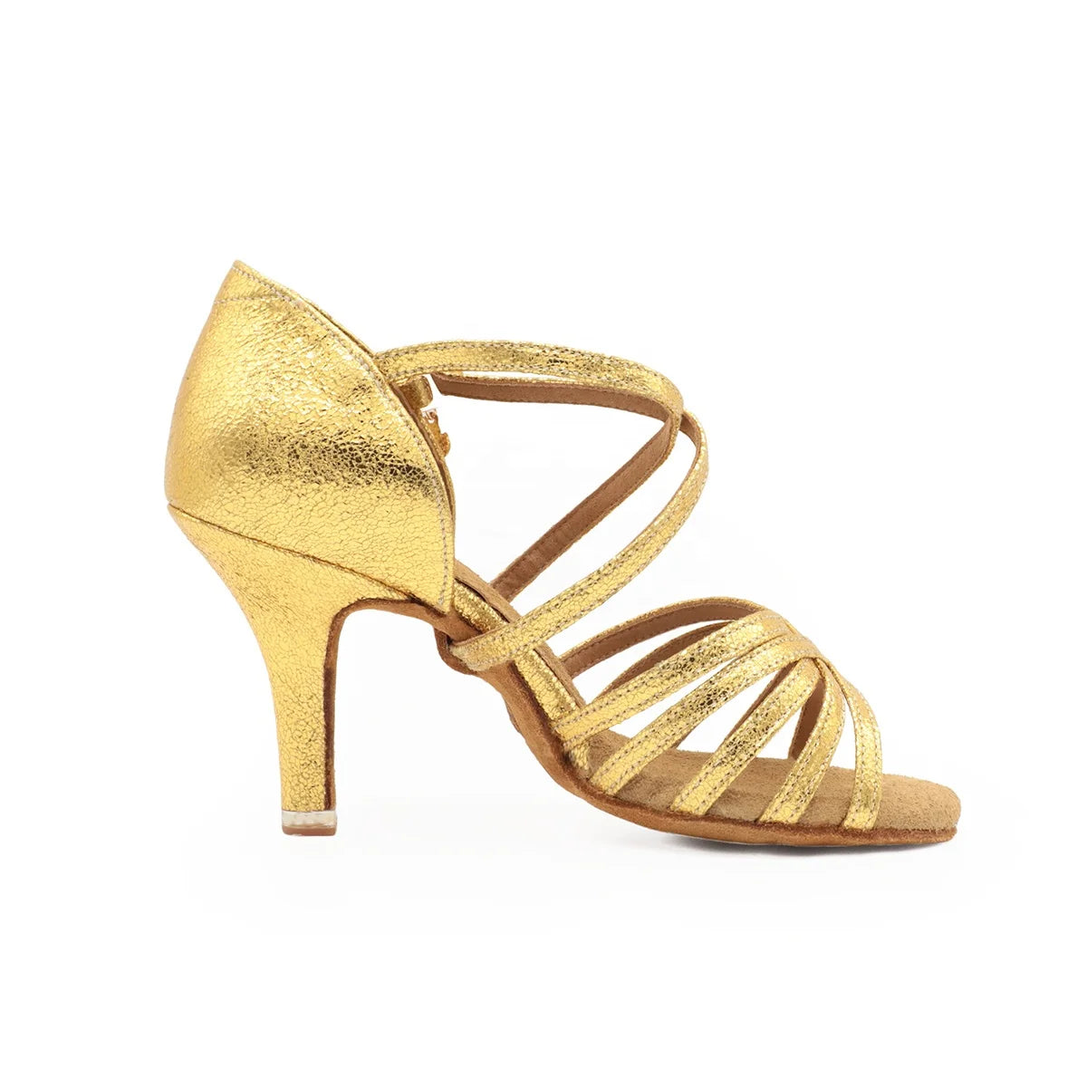 Performance BD Dance Shoes for Ladies Professional Heeled Sandals Women's Latin Dance Shoes Practice Salsa Ballroom Dancing Shoe