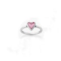 Wholesale 925 Sterling Silver Ring Antique Silver Rings Sweetheart Gemstone Ring for Women